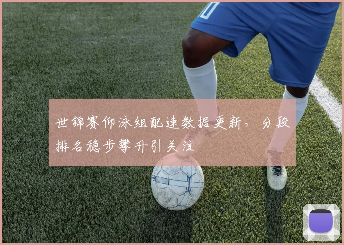 世锦赛仰泳组配速数据更新，分段排名稳步攀升引关注